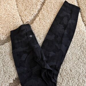 lululemon Black Camo Leggings